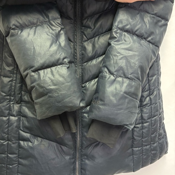 Lolë Older Style Duck Down Winter Parka Puffer Jacket Black Women’s XS Some Wear - Picture 4 of 16